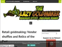 Sites similar to thelazygoldmaker.com