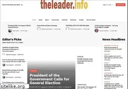 Sites similar to theleader.info