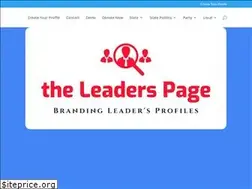 Sites similar to theleaderspage.com