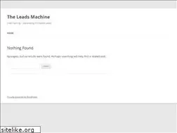 Sites similar to theleadsmachine.com
