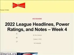 Sites similar to theleagueblog.com
