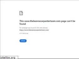 Sites similar to theleannecarpenterteam.com