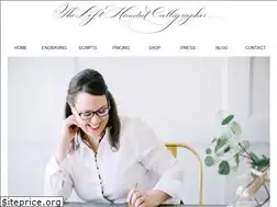 Sites similar to thelefthandedcalligrapher.com