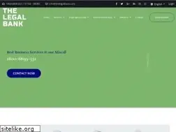 Sites similar to thelegalbank.com