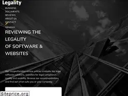 Sites similar to thelegality.com