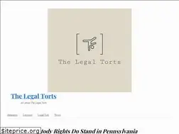 Sites similar to thelegaltorts.com