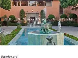 Sites similar to thelegendaryestatesofbeverlyhills.com
