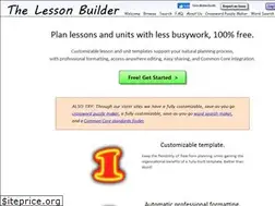 Sites similar to thelessonbuilder.org