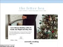 Sites similar to theletterbea.com