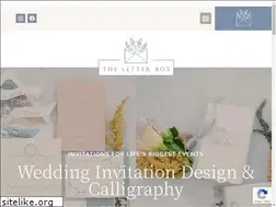 Sites similar to theletterboxshop.com