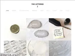 Sites similar to theletteredj.com