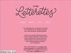 Sites similar to theletterettes.com