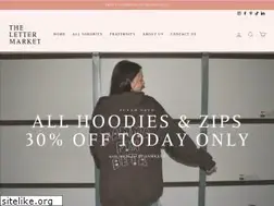Sites similar to thelettermarket.com