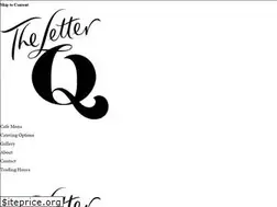 Sites similar to theletterqcafe.com