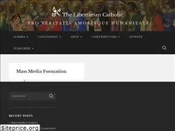 Sites similar to thelibertariancatholic.com