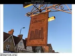 Sites similar to thelibrarypuboxford.com