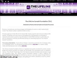 Sites similar to thelifelinecanada.ca