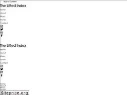 Sites similar to theliftedindex.com