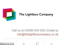 Sites similar to thelightboxcompany.co.uk