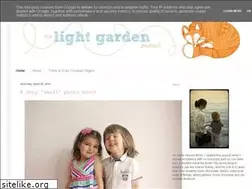 Sites similar to thelightgarden.blogspot.com