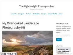 Sites similar to thelightweightphotographer.com