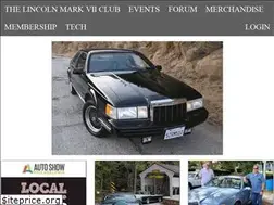 Sites similar to thelincolnmarkviiclub.org