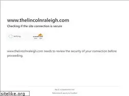 Sites similar to thelincolnraleigh.com