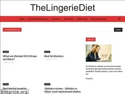 Sites similar to thelingeriediet.com