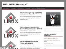 Sites similar to thelinuxexperiment.com