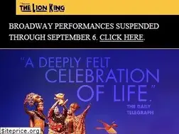 Sites similar to thelionking.com