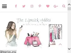 Sites similar to thelipstickaddict.com