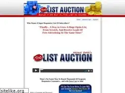 Sites similar to thelistauction.com