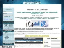 Sites similar to thelistbuilder.net