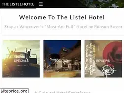 Sites similar to thelistelhotel.com