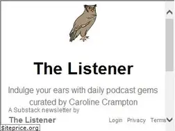 Sites similar to thelistener.co