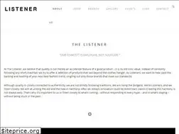 Sites similar to thelistener.de