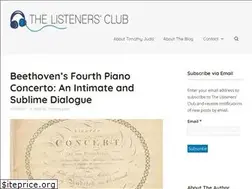 Sites similar to thelistenersclub.com