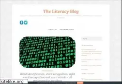 Sites similar to theliteracyblog.com