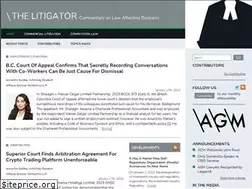 Sites similar to thelitigator.ca