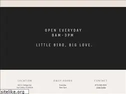 Sites similar to thelittlebirdbakeshop.com