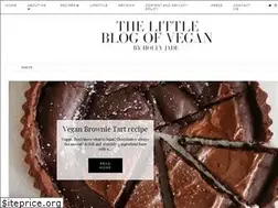 Sites similar to thelittleblogofvegan.com
