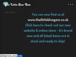 Sites similar to thelittlebluegem.weebly.com