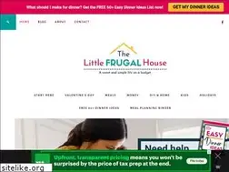 Sites similar to thelittlefrugalhouse.com