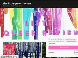 Sites similar to thelittlequeerreview.de