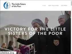 Sites similar to thelittlesistersofthepoor.com