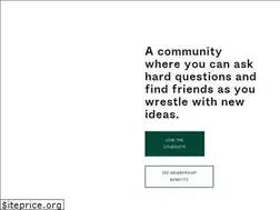 Sites similar to theliturgists.com