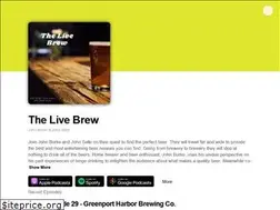 Sites similar to thelivebrew.buzzsprout.com
