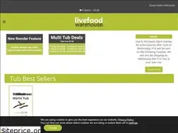 Sites similar to thelivefoodwarehouse.co.uk
