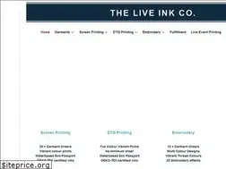 Sites similar to theliveinkco.com