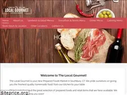 Sites similar to thelocalgourmetct.com